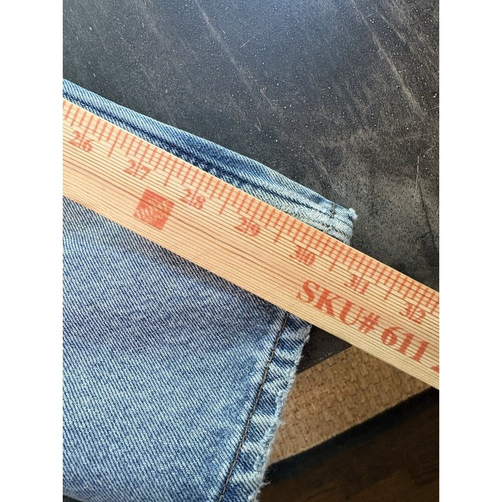 Vintage Levi's 501 Jeans size W30 L32 Made in Brazil 501-0193 Distressed Button - Picture 10 of 14